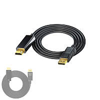 Кабель DisplayPort - HDMI 4K 30Гц відеокабель односпрямований