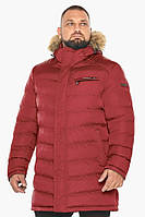 Мужская качественная зимняя куртка Braggart "Aggressive" 49718 бордовый