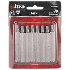 Біти Spline M8×75мм 10 мм 10 шт S2 (блістер) ULTRA (4015972)