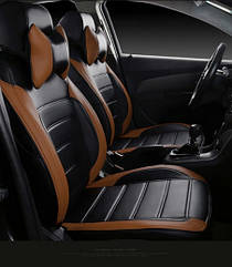 Чохли на сидіння Outlander XL 2006 - 2012 Коричневий