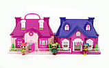 Ляльковий будиночок з меблями 8039, фігурки в комплекті, підходить для ляльок LOL, фото 5