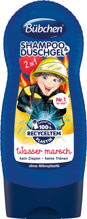 Дитячий шампунь і гель для душу Bübchen Shampoo & Duschgel 2in1 Kids Wasser marsch230мл