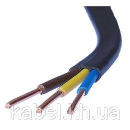 Кабель\провід ВВГнгLs 3x2.5 (чорний моноліт)
