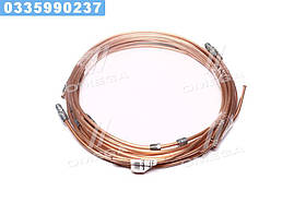 Трубка гальмівна ГАЗ 53 компл. 8 трубок (мід.)