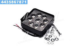 Фара LED додаткова 5D 24V/27W 9діод (квадратна) (TEMPEST)