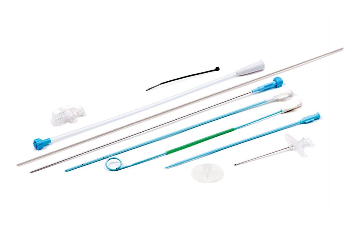 Комплект для трансдермального дренажу, двоступінчатий метод Baton Pigtail ZPDA6F/26, фото 1