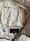 Жіночий пуховик р.54-56 Зимове кремове пальто плащівка Фабричний Китай, фото 9