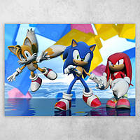 Плакат постер "Sonic / Соник" №9