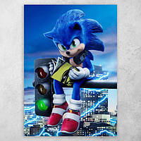 Плакат постер "Sonic / Соник" №15