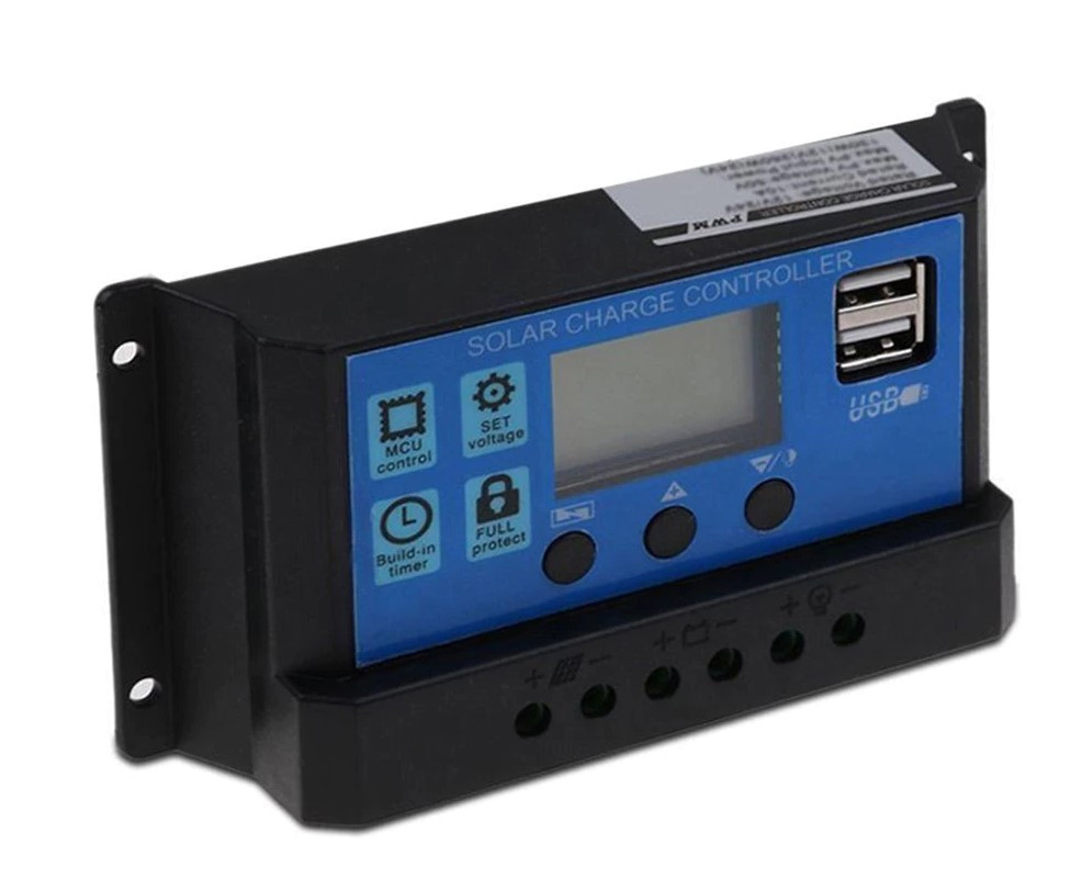 Контролер заряду сонячної батареї CNV KW1230 ШІМ 12-24В 30А (N015716)