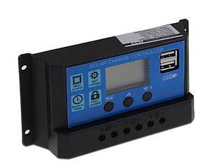 Контролер заряду сонячної батареї CNV KW1230 ШІМ 12-24В 30А (N015716), фото 1