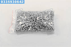 Заклепка накладки колодки