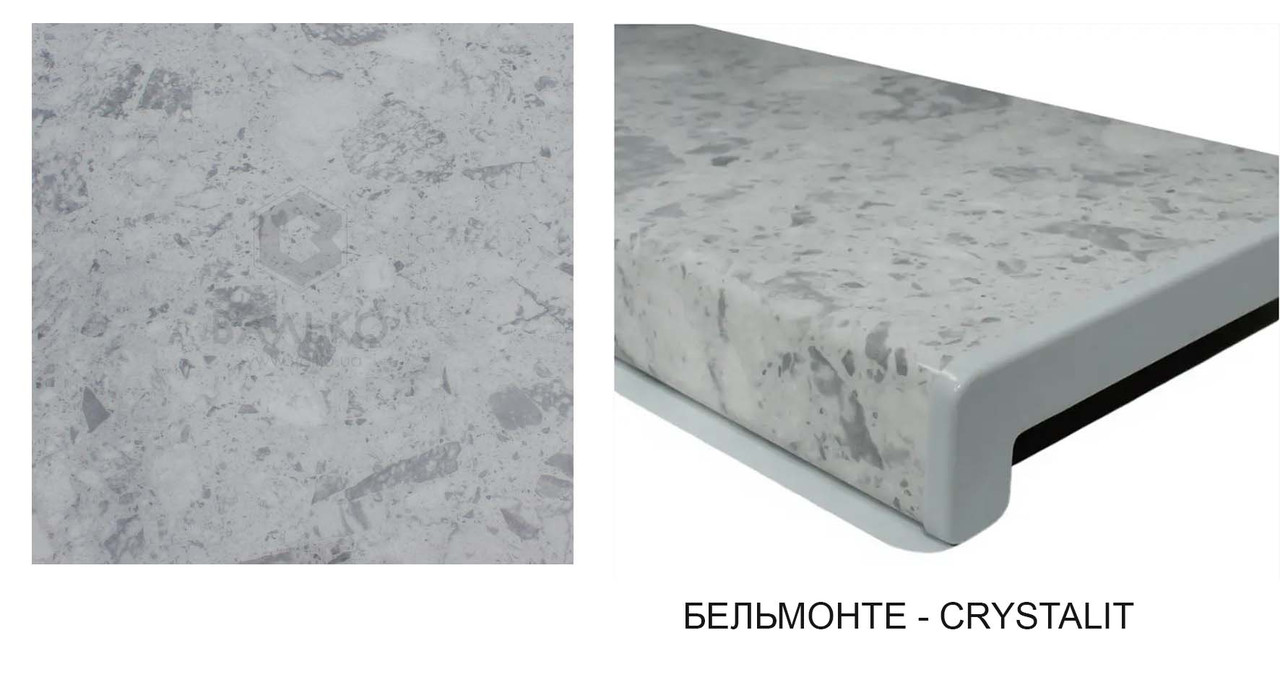 Підвіконня Crystalit/Кристаліт з декорами каменю (СР3)