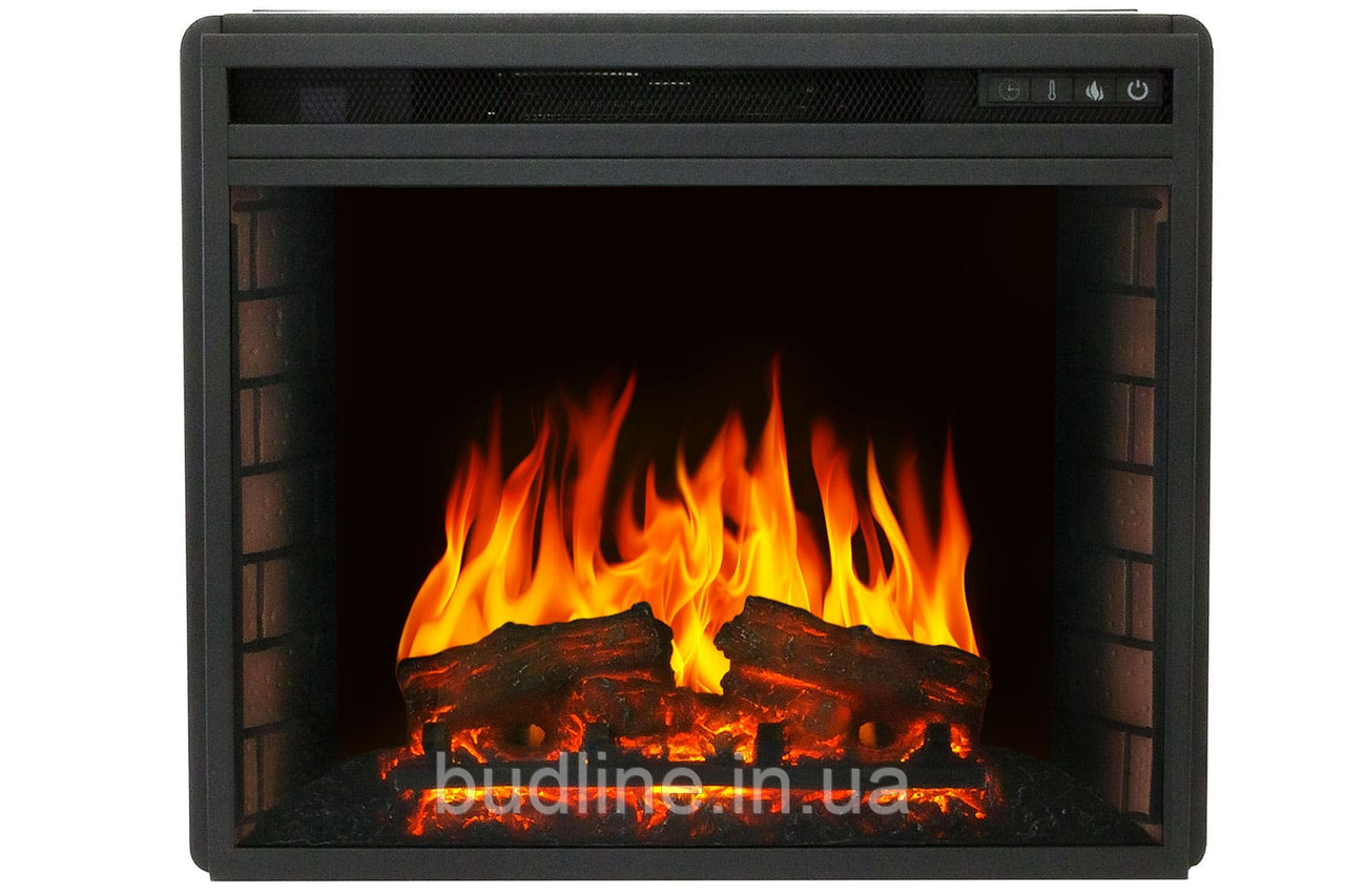 Електрокамін з обігрівом Royal Flame Vision 23 EF LED FX зі звуком, цегляною кладкою, дровами та ефектом тління