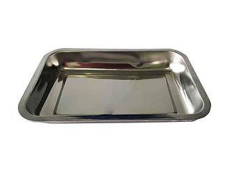 Деко нержавіюче 21 * 32 * 4 см VT6-19672 ТМ VITOL BP