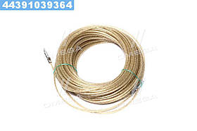 Трос таможенный с наконечниками (стальной) 36м. D=6мм.