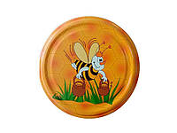 Крышка Твист-офф 66 Мед (Honey Bee) ТМ ПАННОЧКА BP