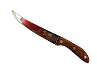 Нож деревянная ручка SM6004-2 24 см. ТМ ALI BP