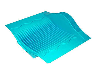 Сушарка пластикова для посуду Люкс (20тар) бірюзова ТМ КОНСЕНСУС BP