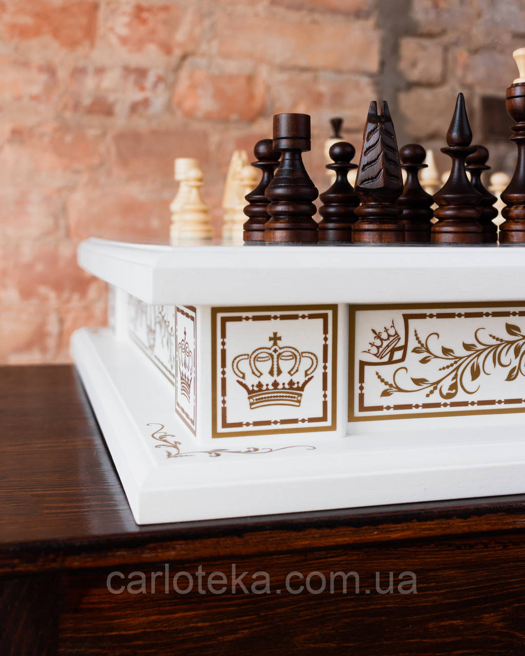 Шахматы, шашки, нарды сувенирные бокс белый 3 в 1 - фото 7 - id-p1432626748