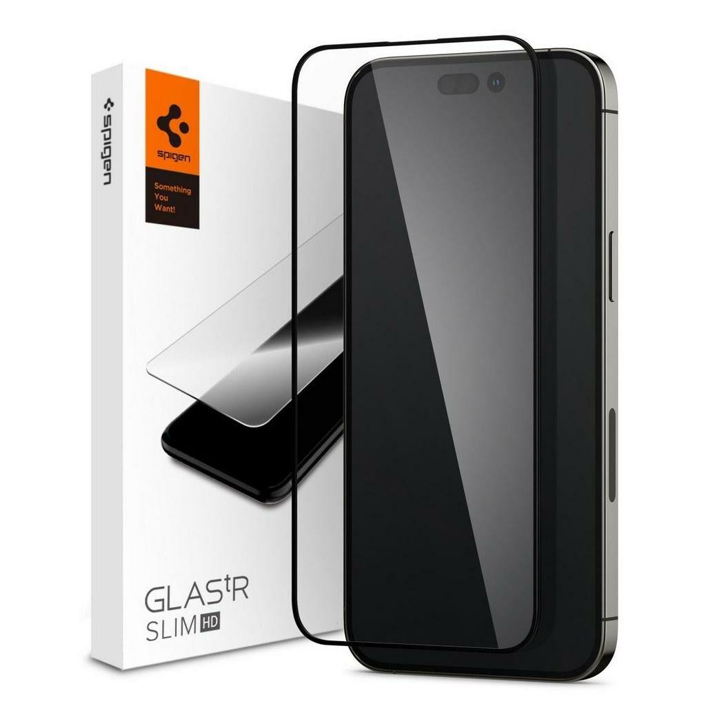 Захисне скло Spigen для iPhone 14 Pro Max - Glas.tR AlignMaster (1шт) Black (AGL05209)