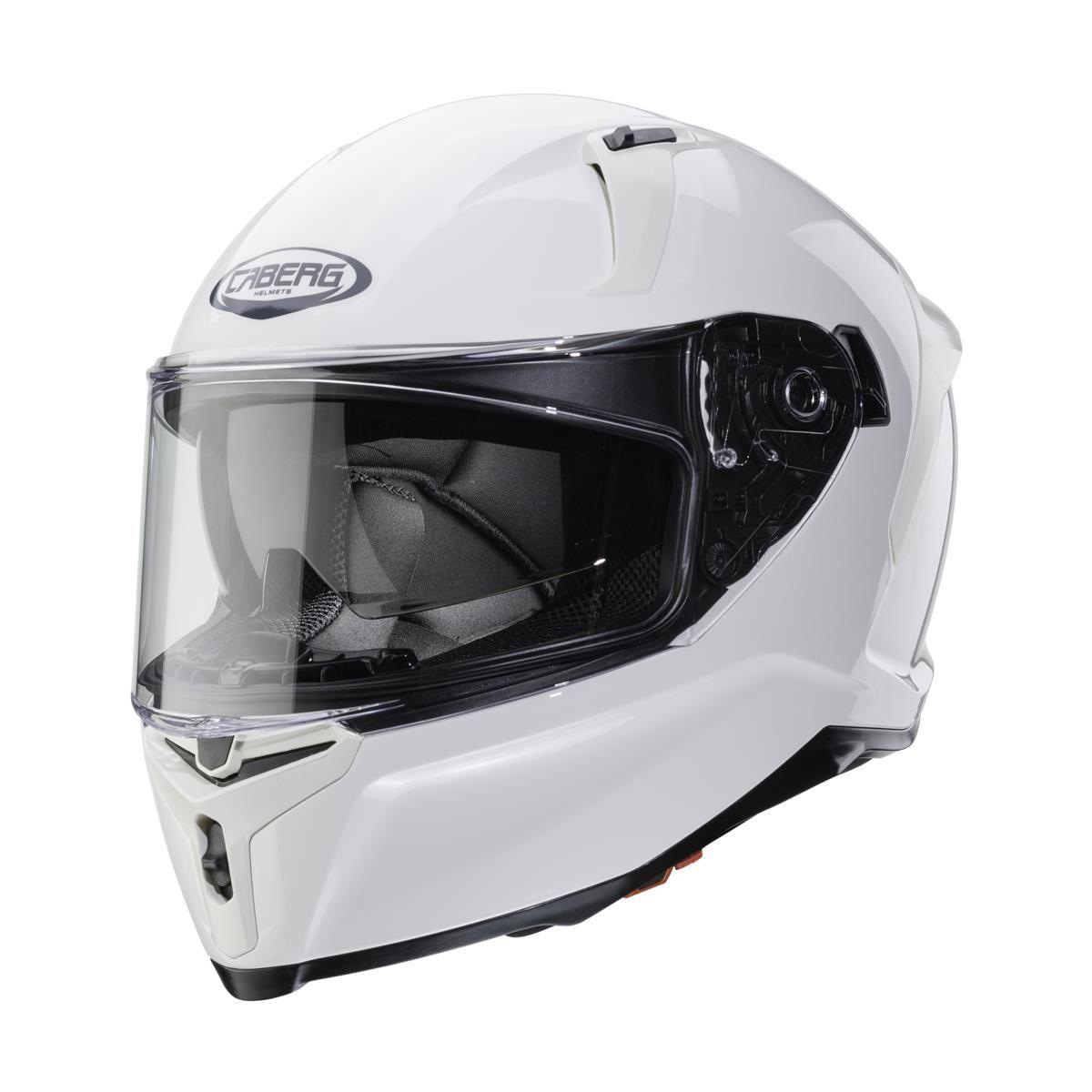 МОТОШОЛОМ ЗАКРИТИЙ CABERG AVALON КОЛІР БІЛИЙ ГЛЯНЦЕВИЙ