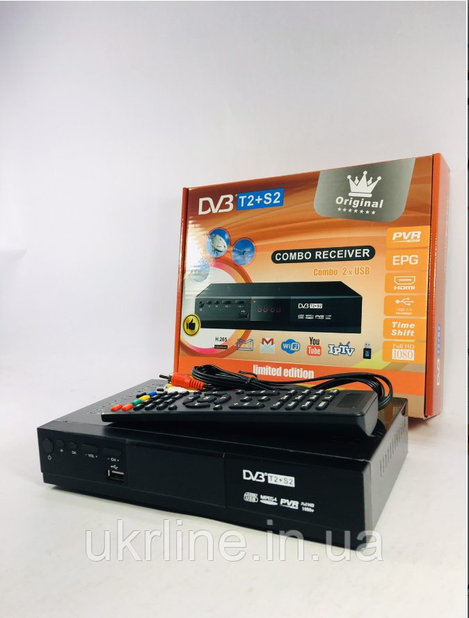 Цифровой тюнер TS/S2 ORIGINAL 9902 DVB T2 12 V - фото 2 - id-p1713724528