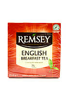 Чай черный Remsey English Breakfast Tea 75 пакетиков (Польша)