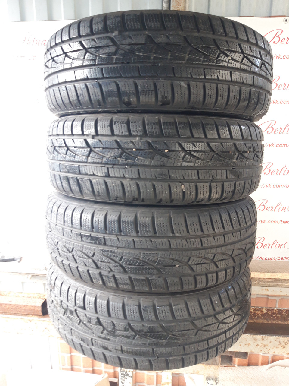 Комплект зимніх шин 195/60/15 Hankook Winter Icept evo,з Германії без пробігу по Україні