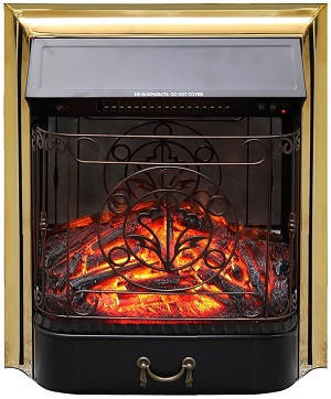Електрокамін (вогнище) ROYAL FLAME Majestic FX Brass, фото 1