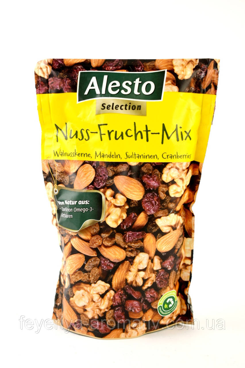 Суміш горіхів та сухофруктів асорті Alesto Nuss-Frucht-Mix 200 г, фото 1