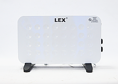 Електричний обігрівач LEX LXZCH01F  2000BT Турбовентилятор  конвектор Білий