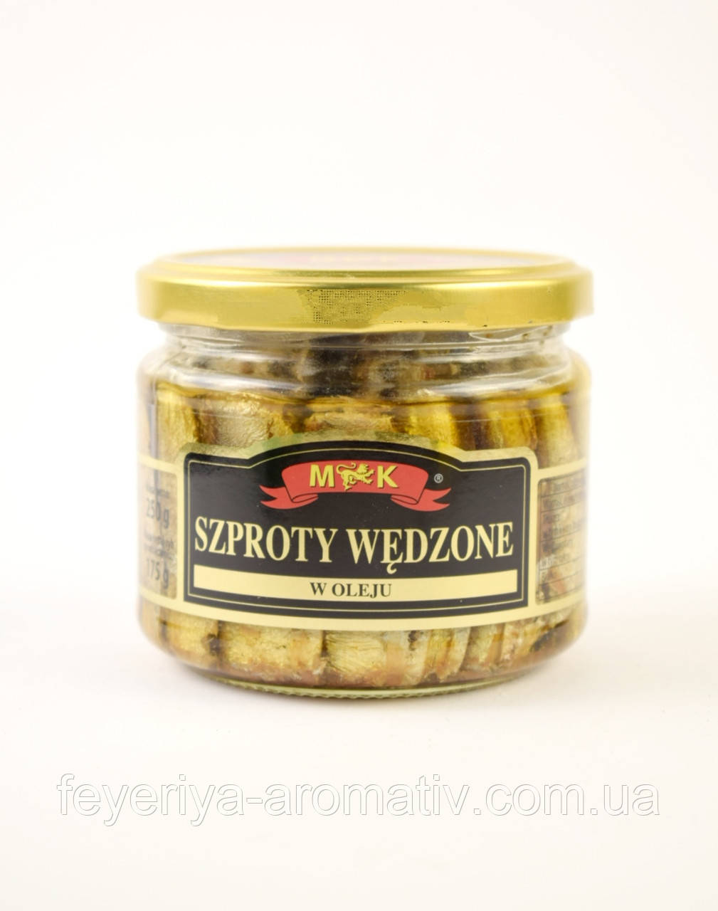 Шпроти в маслі szproty wedzone MK 250гр (Польща)
