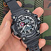 Чоловічий наручний годинник з логотипом ЗСУ з підсвічуванням водонепроникний спортивний армійський чорний 5АТМ Patriot, фото 5