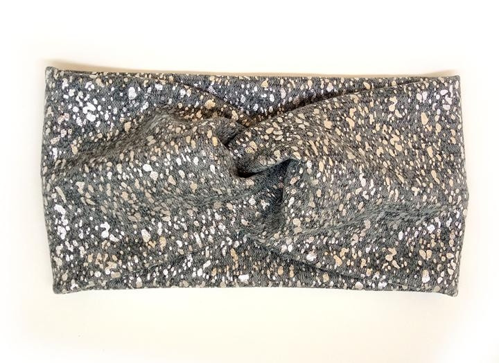 Пов'язка жіноча сіра, фото 1