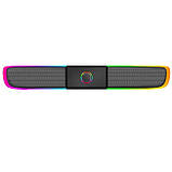 Колонка для ПК і ноутбука з RGB-підсвіткою XTRIKE ME SK-600 Чорна 6 Вт, фото 2