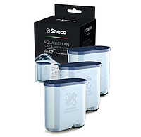 Набор фильтров, фильтр Saeco Philips AquaClean для очистки воды в кофемашине CA6903/00 - 3 шт.