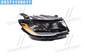 Фара пра. JEEP COMPASS 17- (TYC)