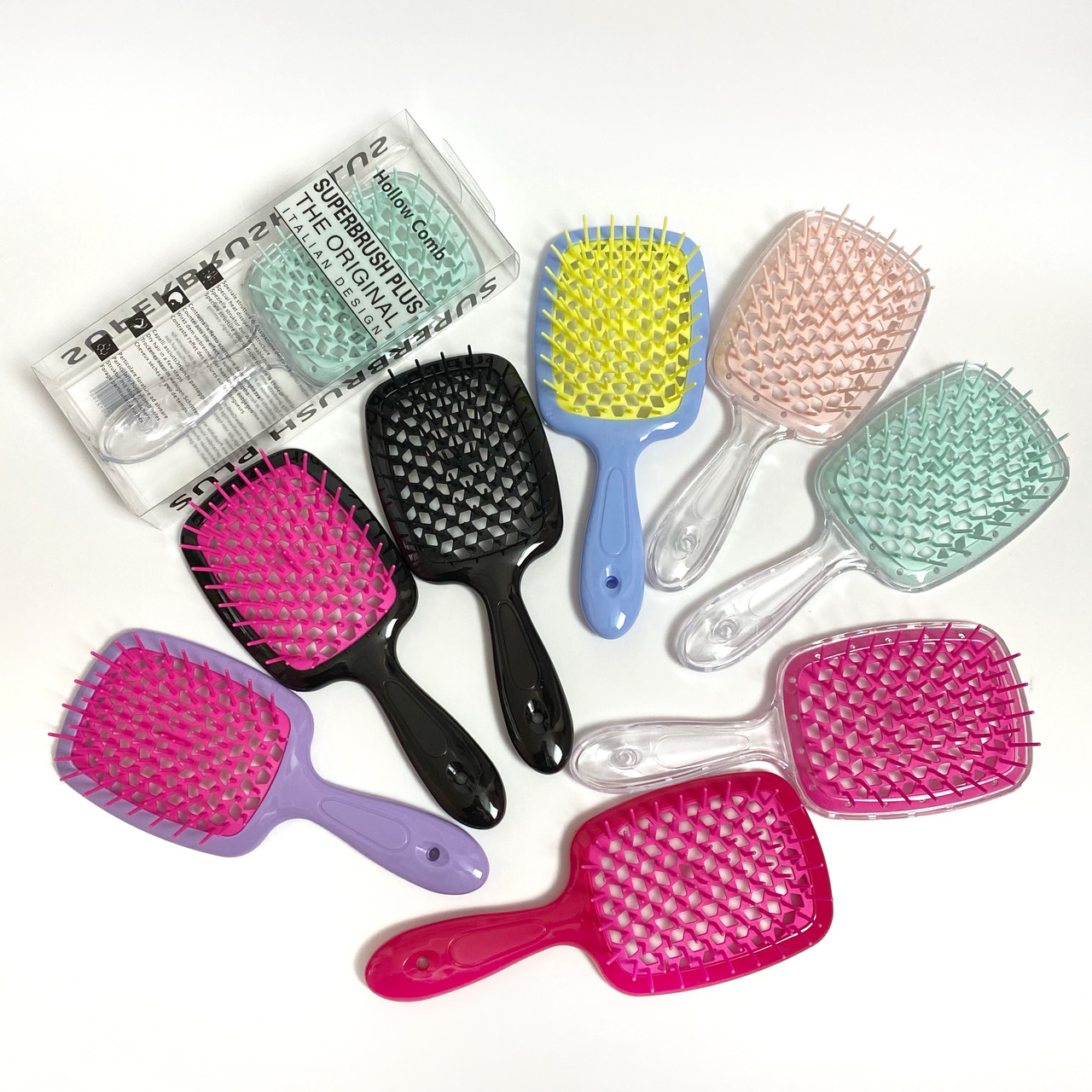 Розчіска для волосся Superbrush Plus Hollow Comb, фото 1