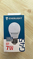 Лампа світлодіодна ENERLIGHT G45 7Вт 4100К Е27