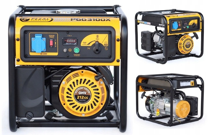 Генератор бензиновий PEZAL PGG3100X 3,3 кВт
