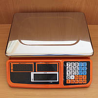 Електронні ваги торгові на 30 кг настільні 30ВП1-Т(Б), фото 3