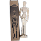 Манекен дерев'яний, чоловіча фігура 11.4 см WORISON, фото 2