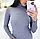 Жіночий демісезонний трикотажний гольф під горло, фото 7