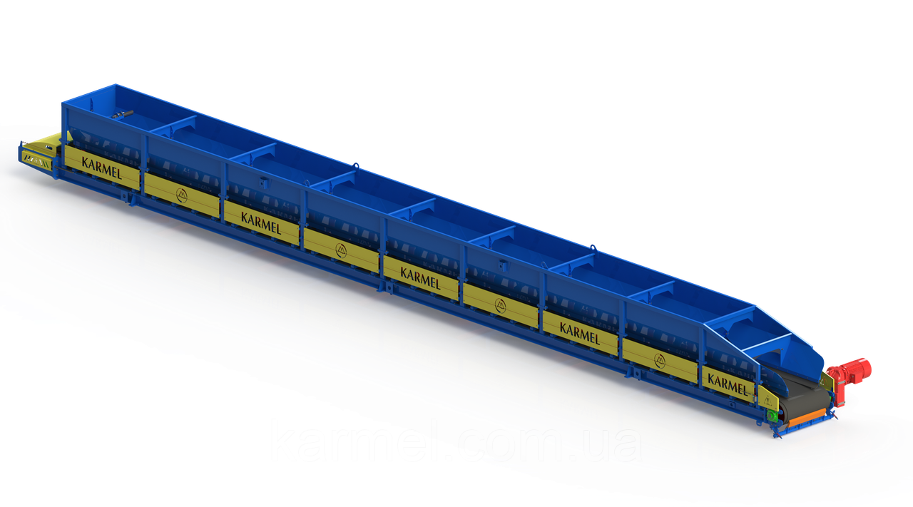 Дозатор інертних матеріалів ваговий Д.І.М. 650 (4 секційний)
