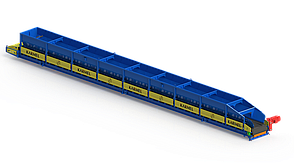 Дозатор інертних матеріалів ваговий Д.І.М. 650 (4 секційний)