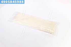 Хомут пластиковий 9х430мм. білий 100шт./уп.