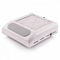 Настільна витяжка для манікюру НЕРА SIMEI 858-8, з фільтром 80W, біла