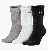 Носки Nike 3-pack black/gray/white — SX4508-965 46-50