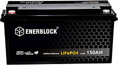 Акумулятор Enerblock JLFP12-150 LFP LiFePO4 12V 150AH 1920WH BMS